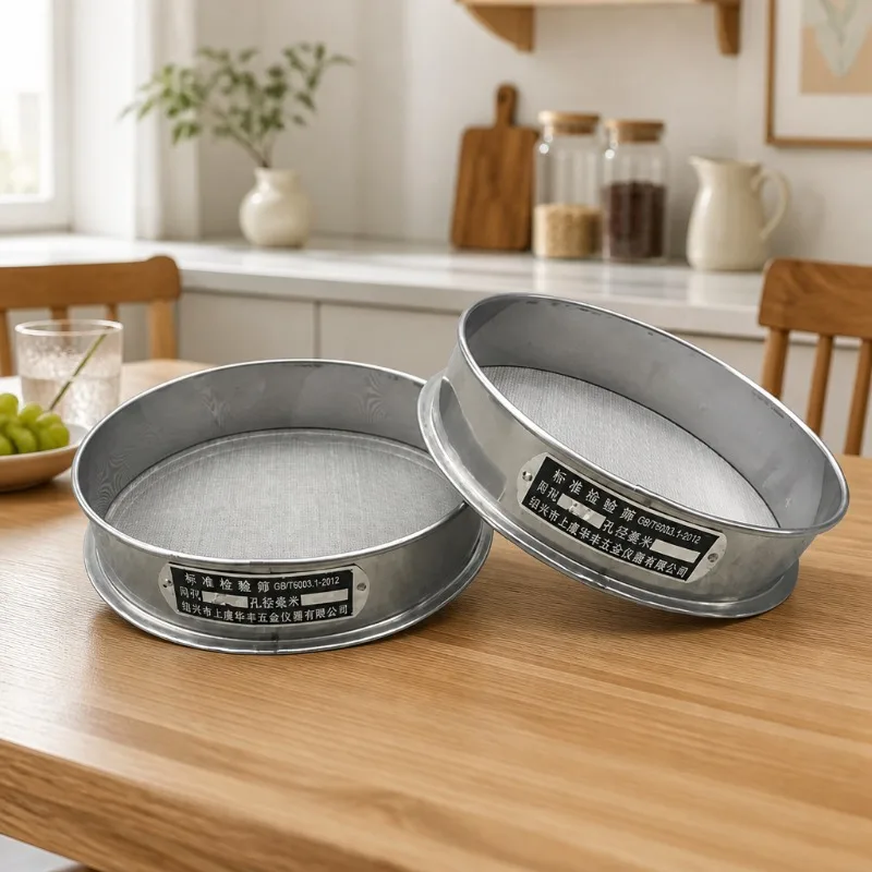 Suitable for 30cm handmade 304 stainless steel herb test sieves