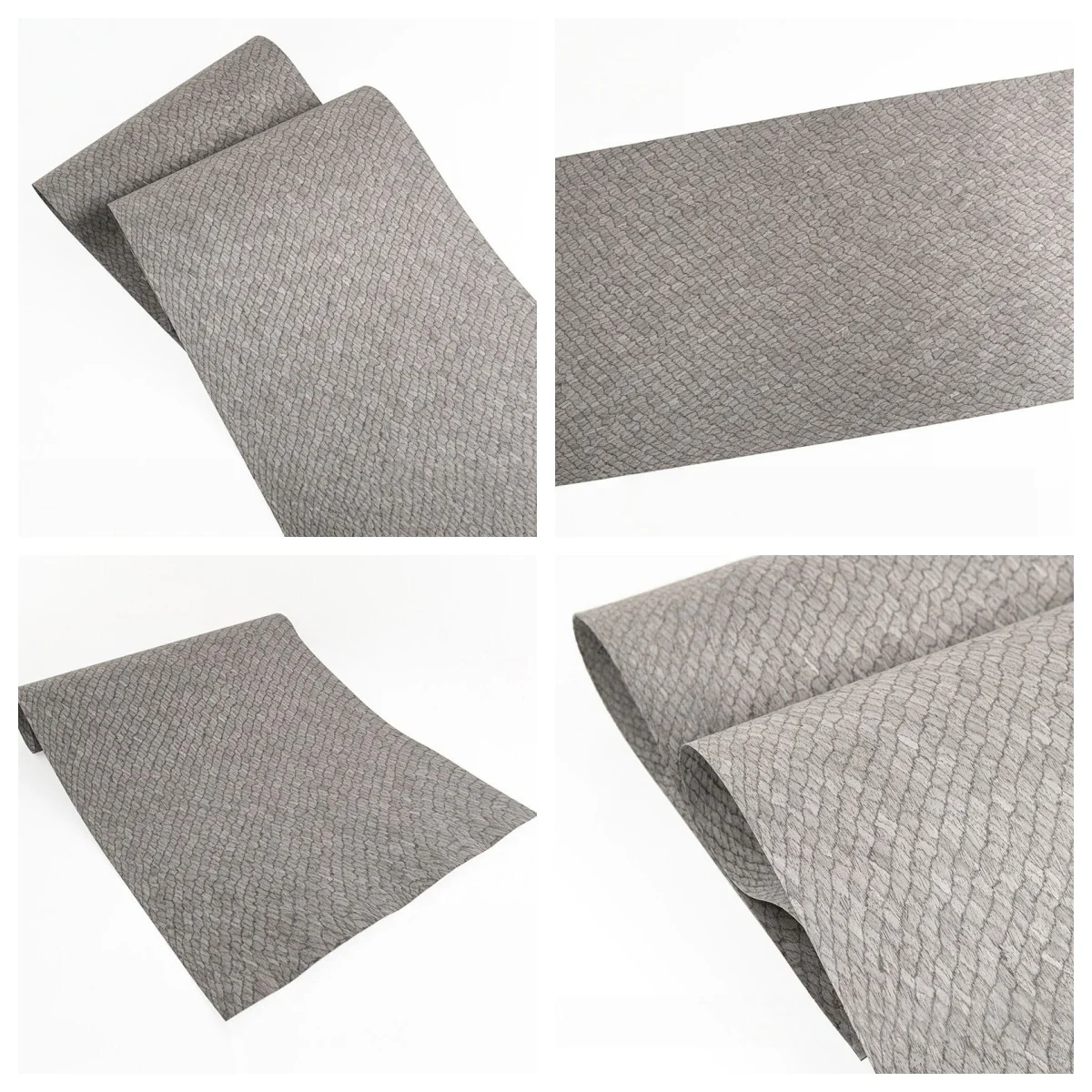 

Tech Gray Mesh Wood Veneer 0.4-0.5mm – 250x58cm Engineered Veneer Sheet for Veneer Marquetry(Backing Non-woven Fabric)