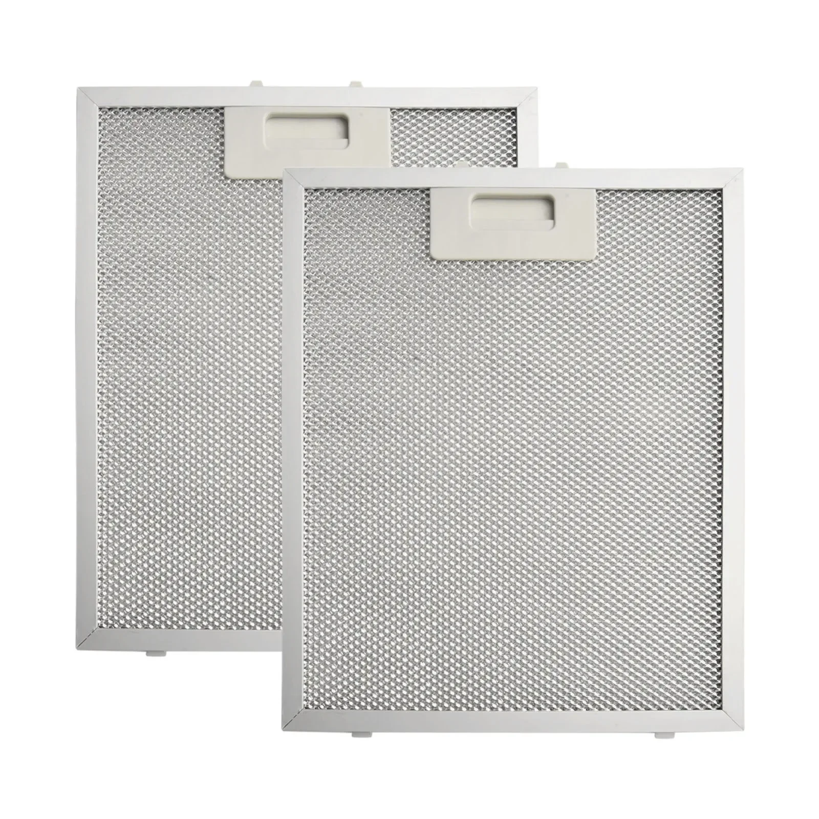 2PCS Aluminum Cooker Hood Filters Metal Mesh Extractor Vent Filter 300x240x9mm Home Improvement Heating Exhaust Fans Ventilators