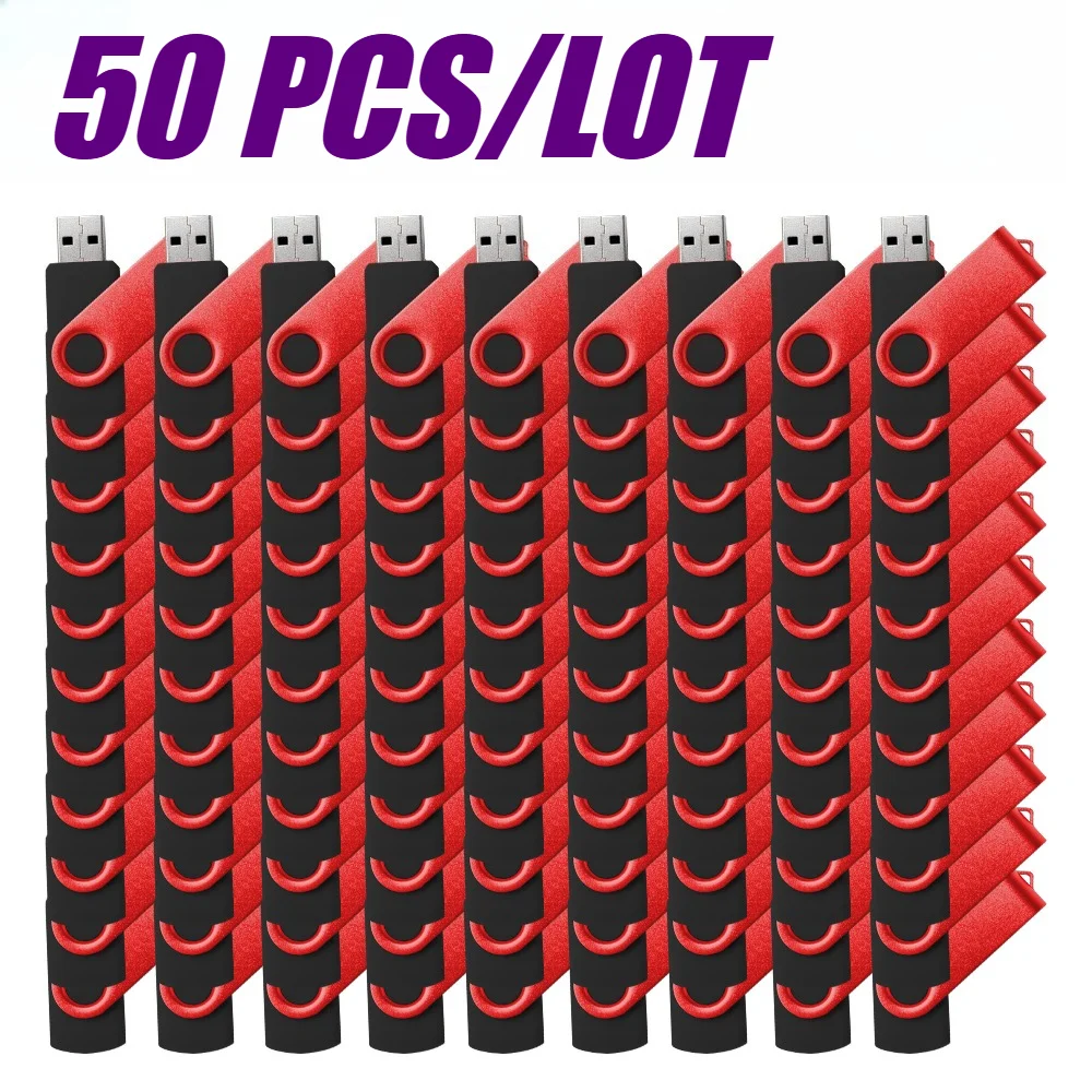 

50pcs/lot USB 2.0 Memory Stick 128GB 64GB 32GB Free Custom Logo Flash Drive 16GB 8GB 4GB Pen Drive Photography Wedding Gift