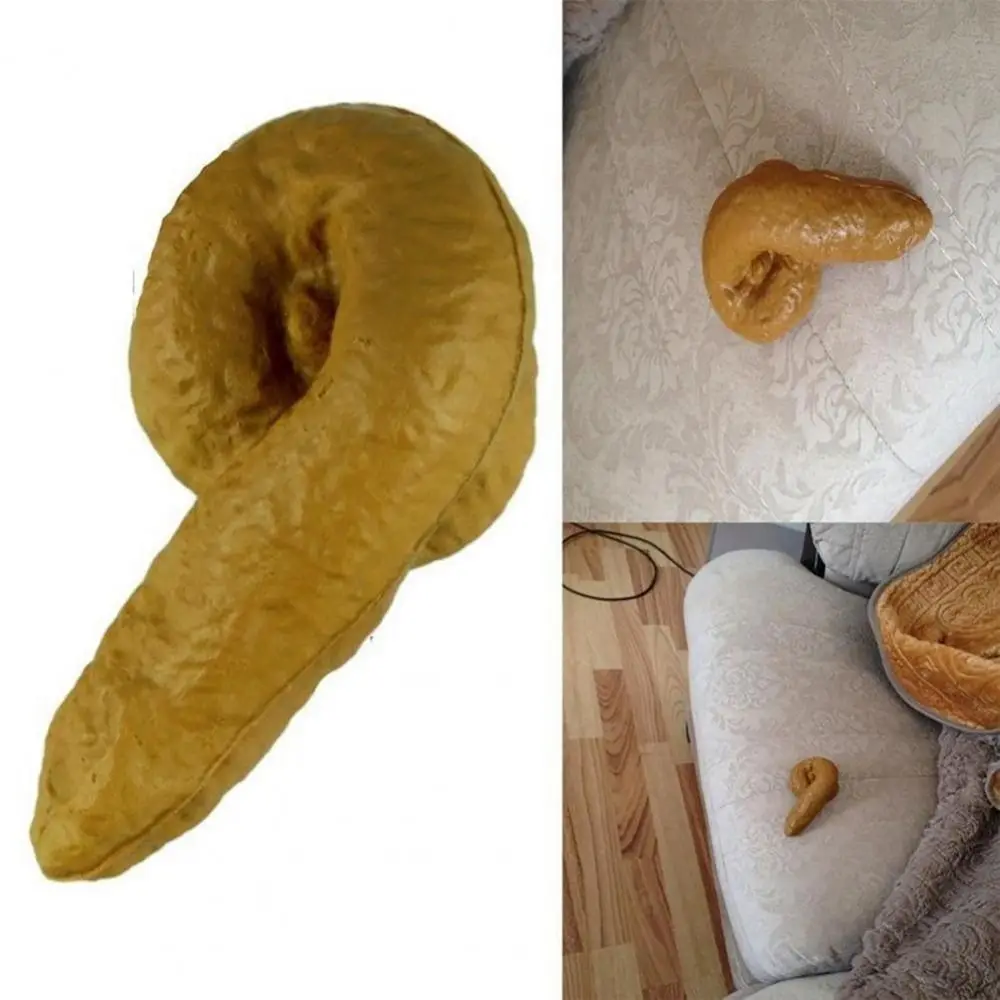 Realistic Shits Prank Fake Poop Classic Shit Novelty Realistic Fake Turd Brown Piece of Shit Amazing Turd Gag Fun Turd