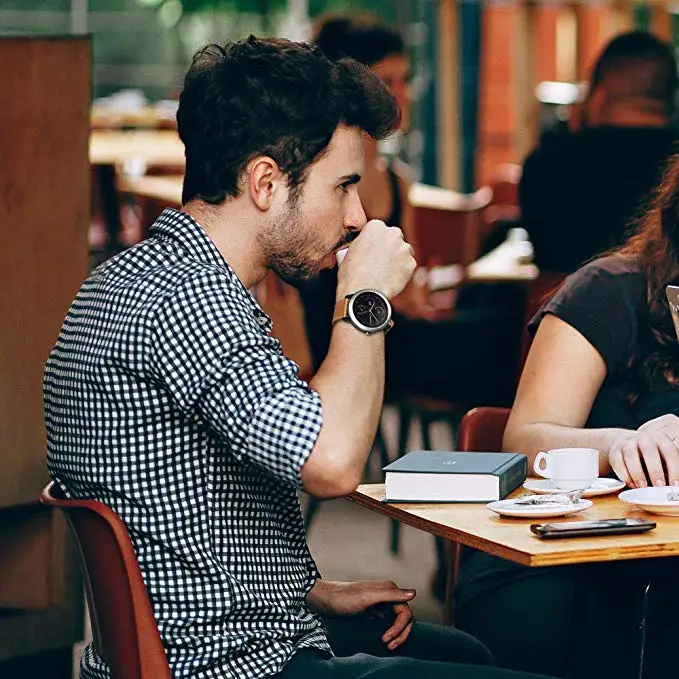 سوار من الجلد الأصلي للغارمين Garmin venu SQ Vivoactive 4 3 استبدال حزام من الجلد لسوار Garmin Venu 2 2S