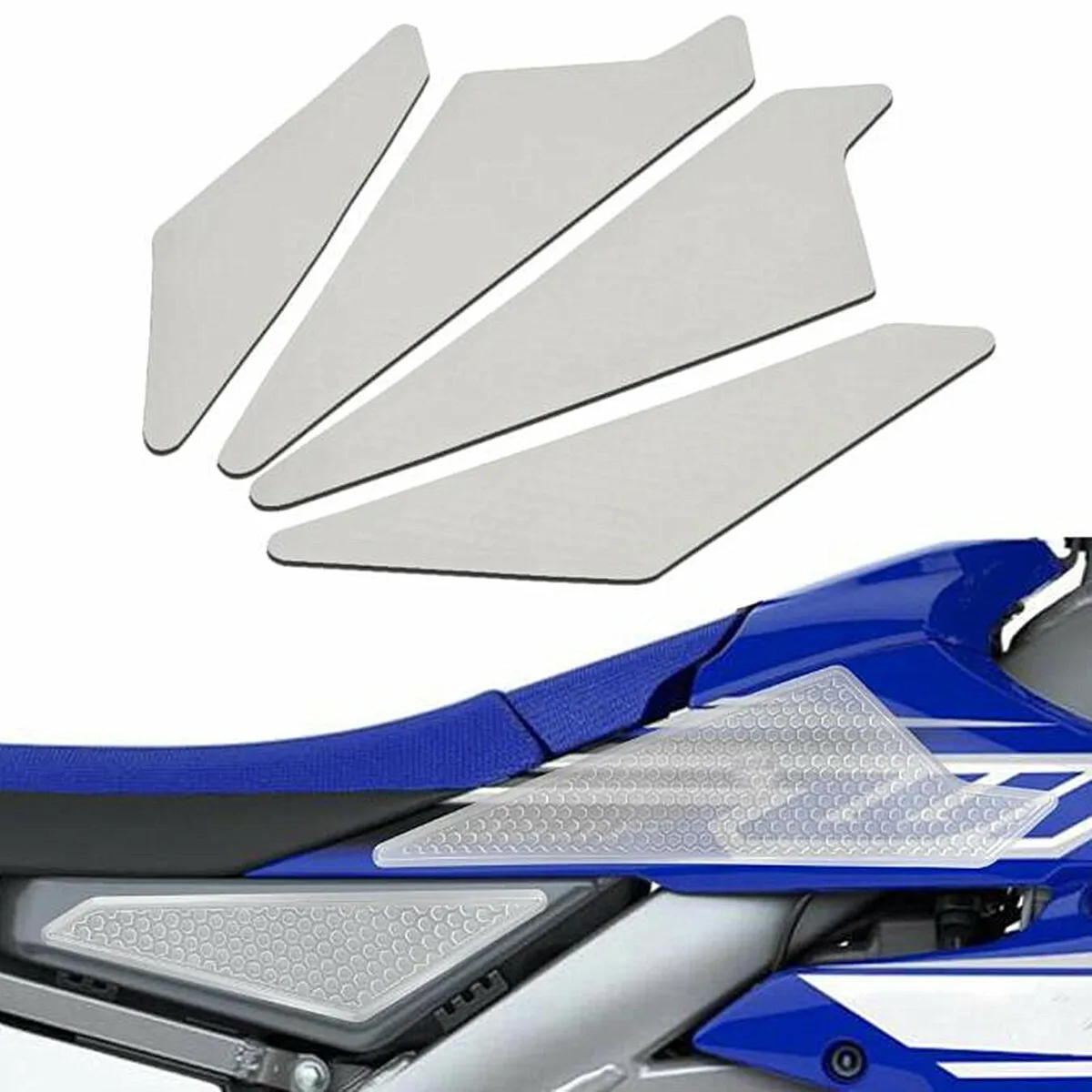 

Non-slip Side Fuel Tank Pad Sticker For Yamaha YZ250F YZ250FX YZ450F YZ450FX WR250F WR450F