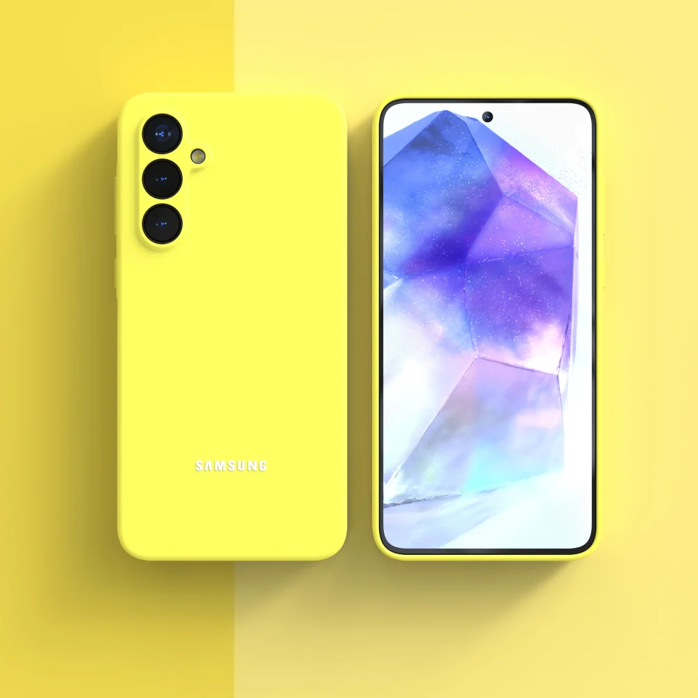 Für Samsung Galaxy A17 A55 A35 A15 A56 A36 A16 A53 A54 A52 Hülle Flüssiges Silikon Handy-Rückseiten-Cover für S26 S25 S24 S23 S22 Schale