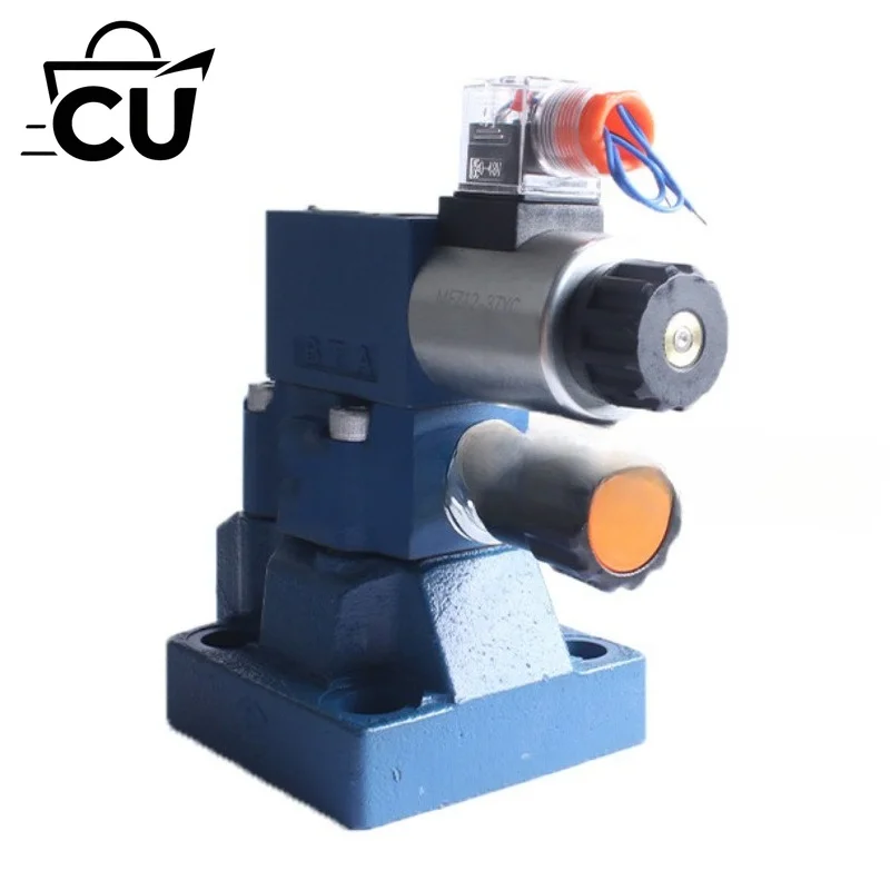 Pilot Operated Solenoid Hydraulic Relief Valve DBW Series Electromagnetic Pressure Overflow Valve