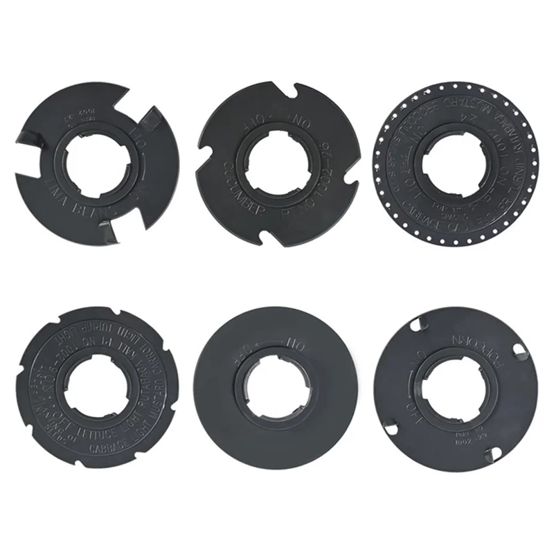 BHTS-60010 مجموعة أطباق البذور الاختيارية لآلة بذارة الحديقة E-Arthway 1001-B، تناسب الجزرة الخفيفة، طبق البذور الفارغة