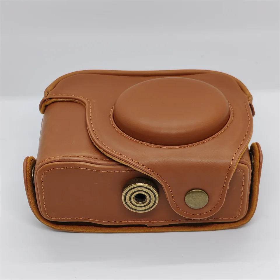 PU Leather Camera Bag Case For Canon Powershot G10 G11 G12 Full