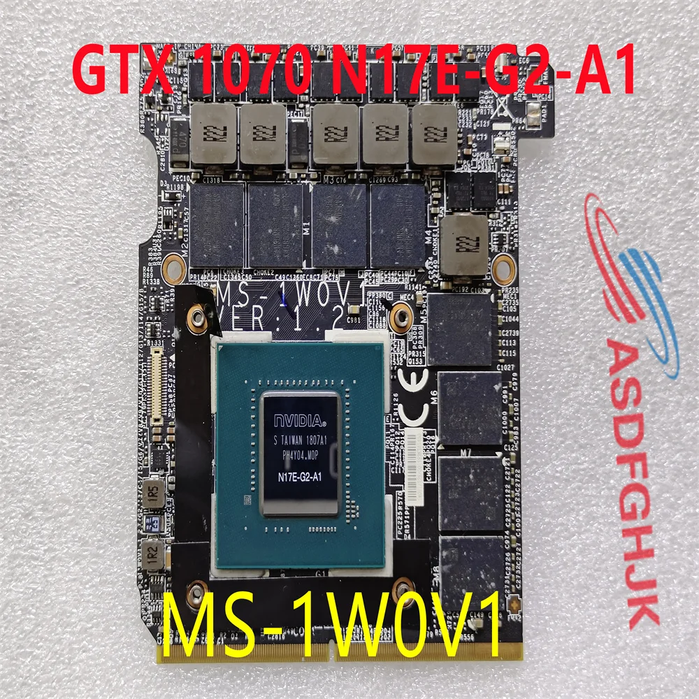 For MSI NVIDIA GeForce GTX 1070 N17E-G2-A1 Video Card GT75VR TITAN-083 MS-1W0V1