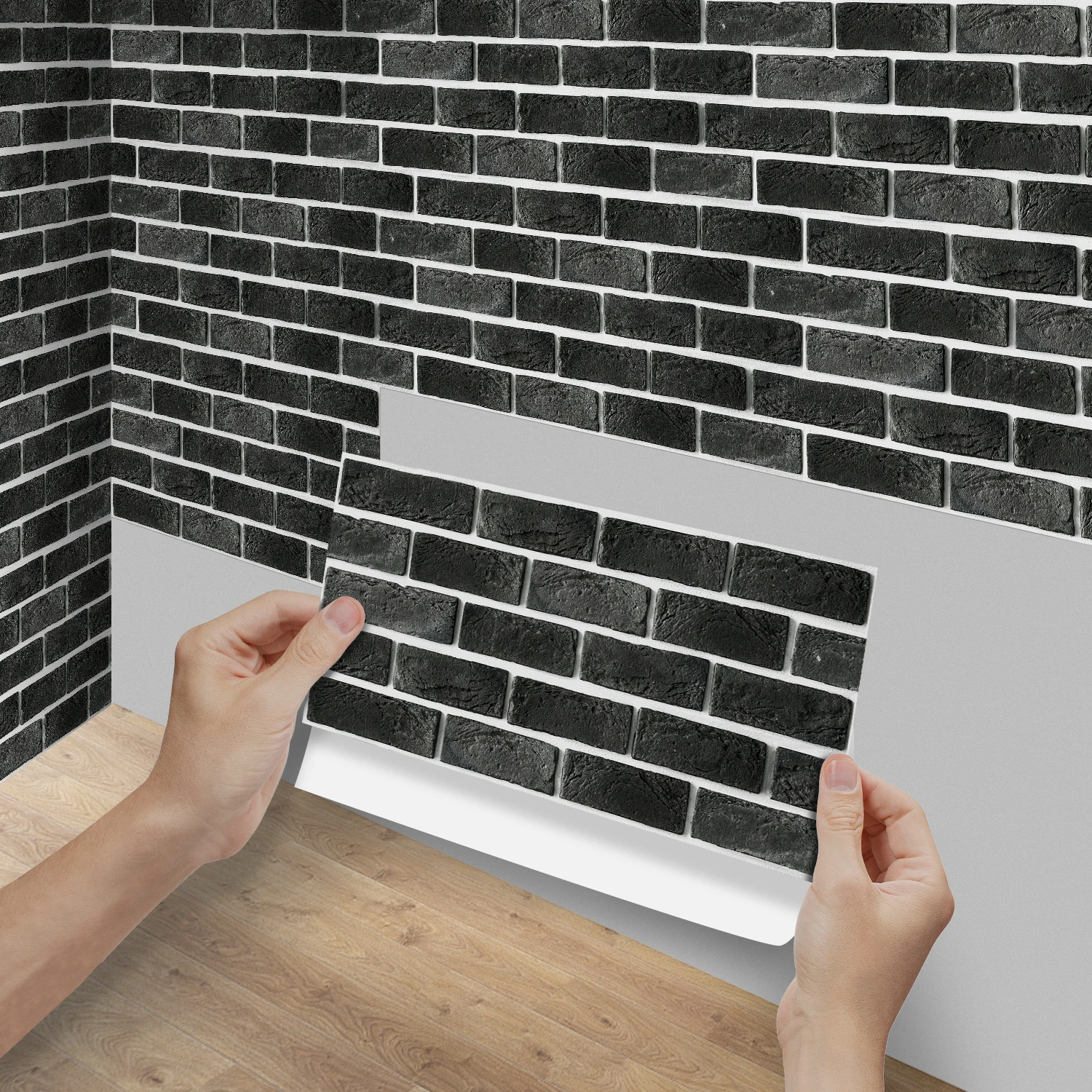 

Marble Peel and Stick Wall Tiles, Waterproof Self-Adhesive Backsplash for Kitchen Bathroom DIY Decor