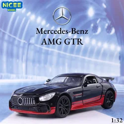 1:32 Mercedes-Benz AMG GTR sports car High Simulation Diecast Car Metal Alloy Model Car Children's toys collection gifts A53