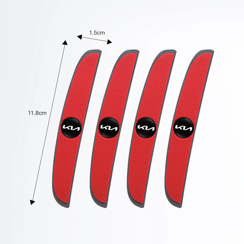 4 قطعة باب السيارة المضادة للخدش حماية شرائط اكسسوارات السيارات لكيا K5 K9 سورينتو Ceed سبورتاج كرنفال ستينغر فورتي نيرو K4