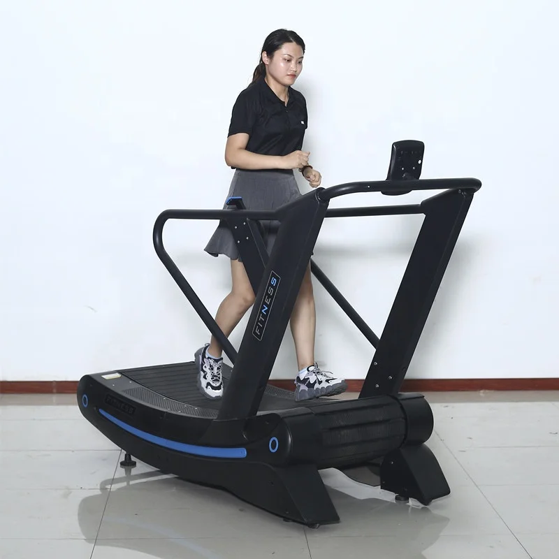 non-motorized treadmill power treadmill curve running machine Manual Mechanical treadmill