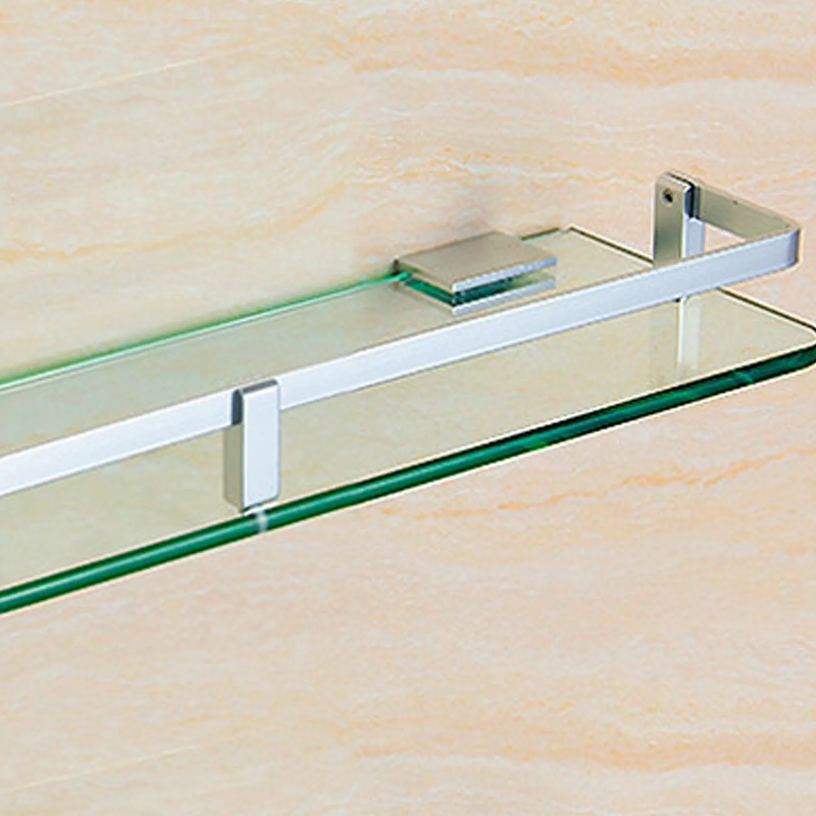 

10pcs Clamps Clips Glass Clamps Space Aluminum 6 8MM Thick Mounting Brackets Stable Fixing Shower Glass Clamp Hardware