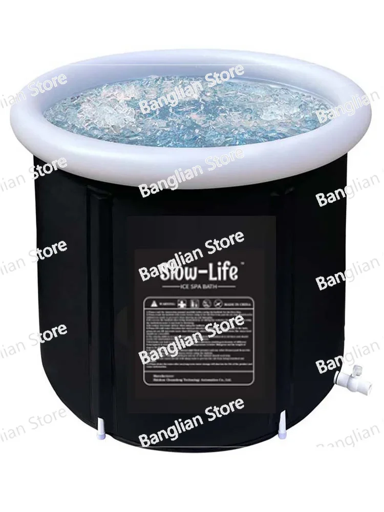 Inflatable Folding Ice Bath Bucket for Adults to Take a Shower and Soak in a Household Bathtub, Custom