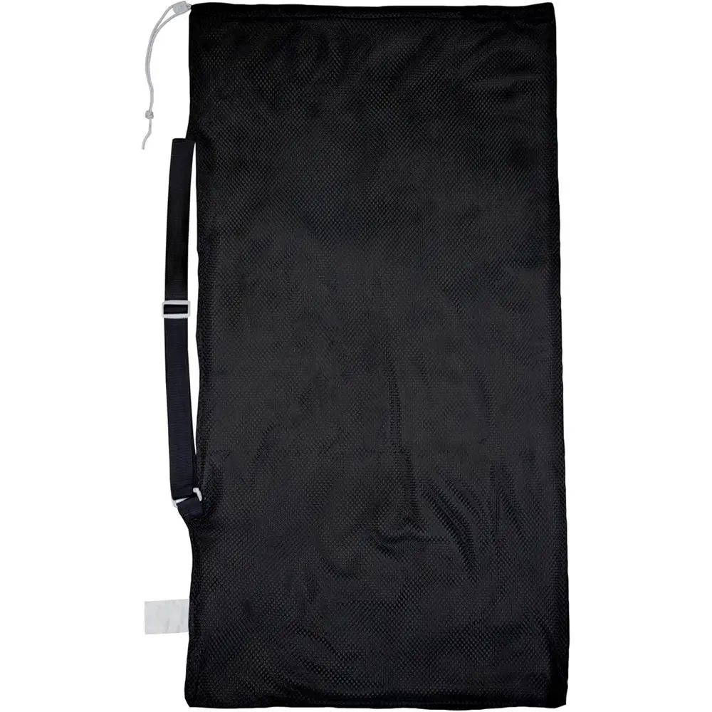 Heavy-Duty Nylon Drawstring Bag with Lock & ID Tag, Breathable Storage Sack for Balls, Swim Gear, Laundry & Toys, Multiple Sizes