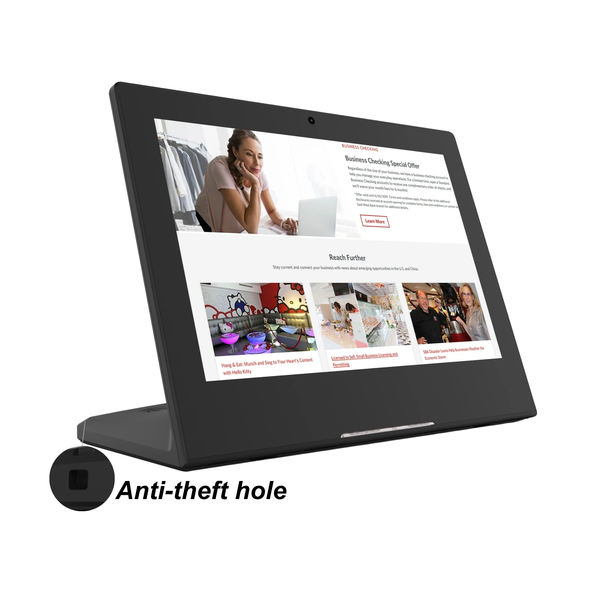 

WL1018T Настольный L-образный сенсорный экран RK3568 Четырехъядерный ресторанный меню Заказ клиента 10,1 дюйма Android 11 2 + 16 ГБ Планшетный ПК