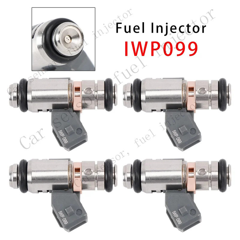 Q+ 4Pcs Fuel Injector For Renault Clio Kangoo Thalia Twingo I 1.2 16V IWP099 GM