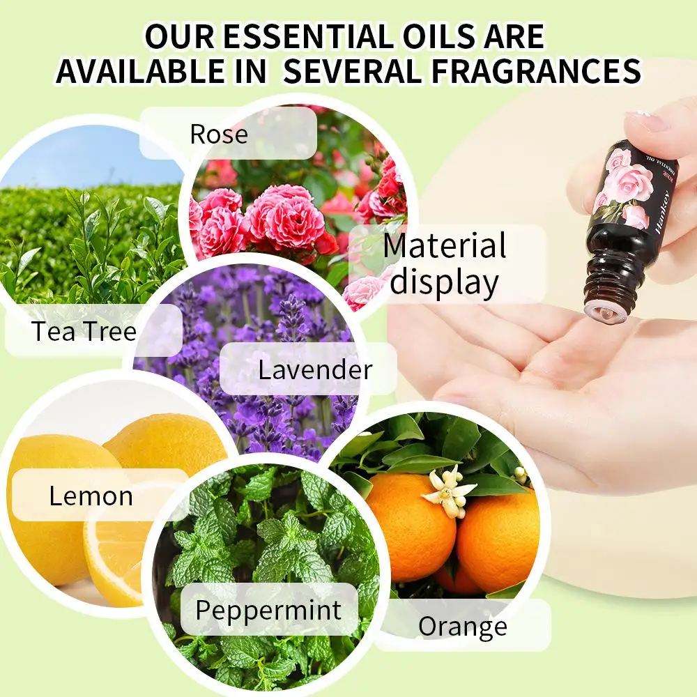 10 مل زيت عطري عطري، زيوت عطرية للصابون، شمعة ذاتية الصنع، صنع قنابل الاستحمام، الأوكالبتوس، اللافندر، النعناع، شجرة الشاي