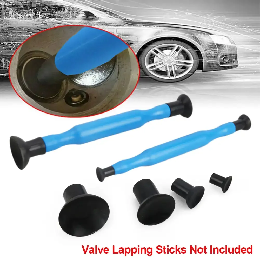 

4pcs/set 15/20/30/35mm Valve Lapping Sticks Sucker for Auto Motorcycle Cylinder Engine Valves Grinding Tool Rubber Head Fittings