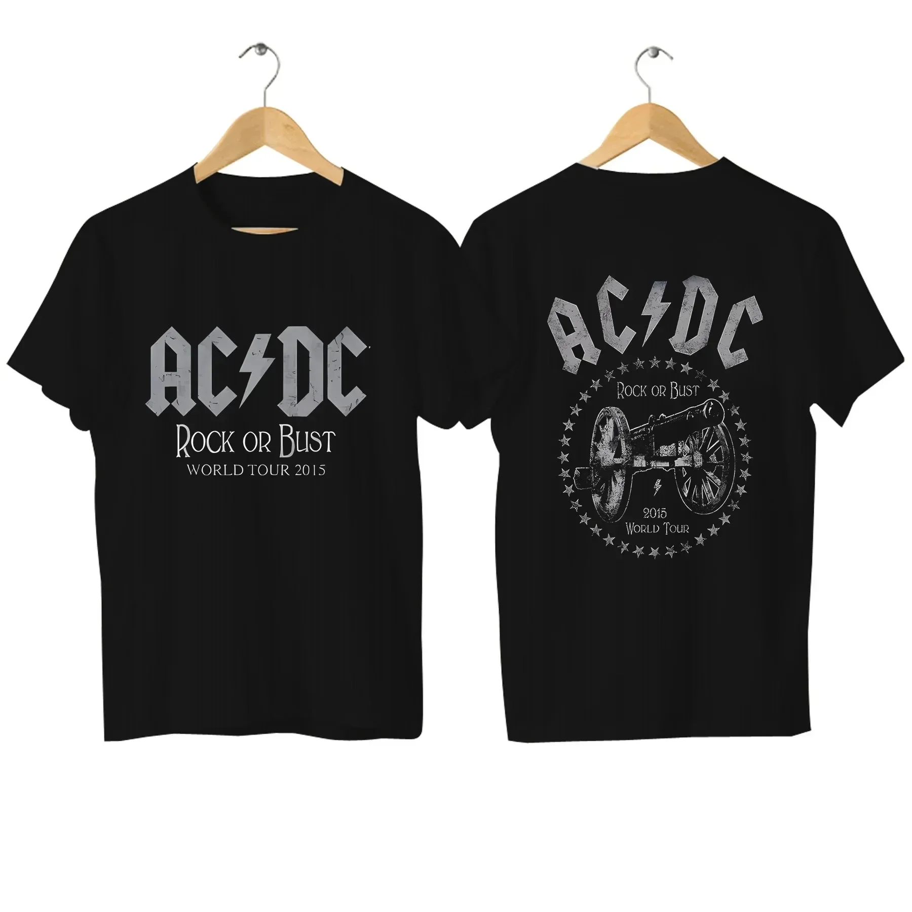 2024 AC PWRDUP Live DC Print Tshirt Graphic T Shirts Men Women Cotton Hip Hop Fashion Oversized Kid T-shirts Summer Clothes