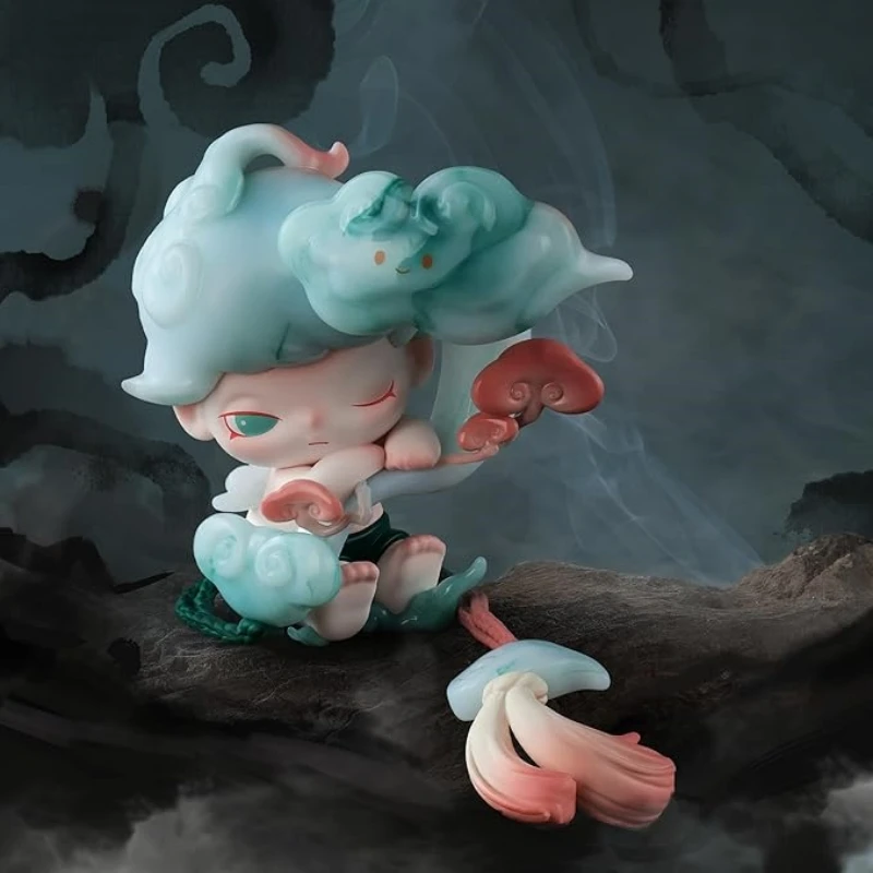 Storie originali Dimoo nella serie Cup Figure Blind Box Figure Design casuale Action Figures Giocattolo da collezione Decorazioni per la casa