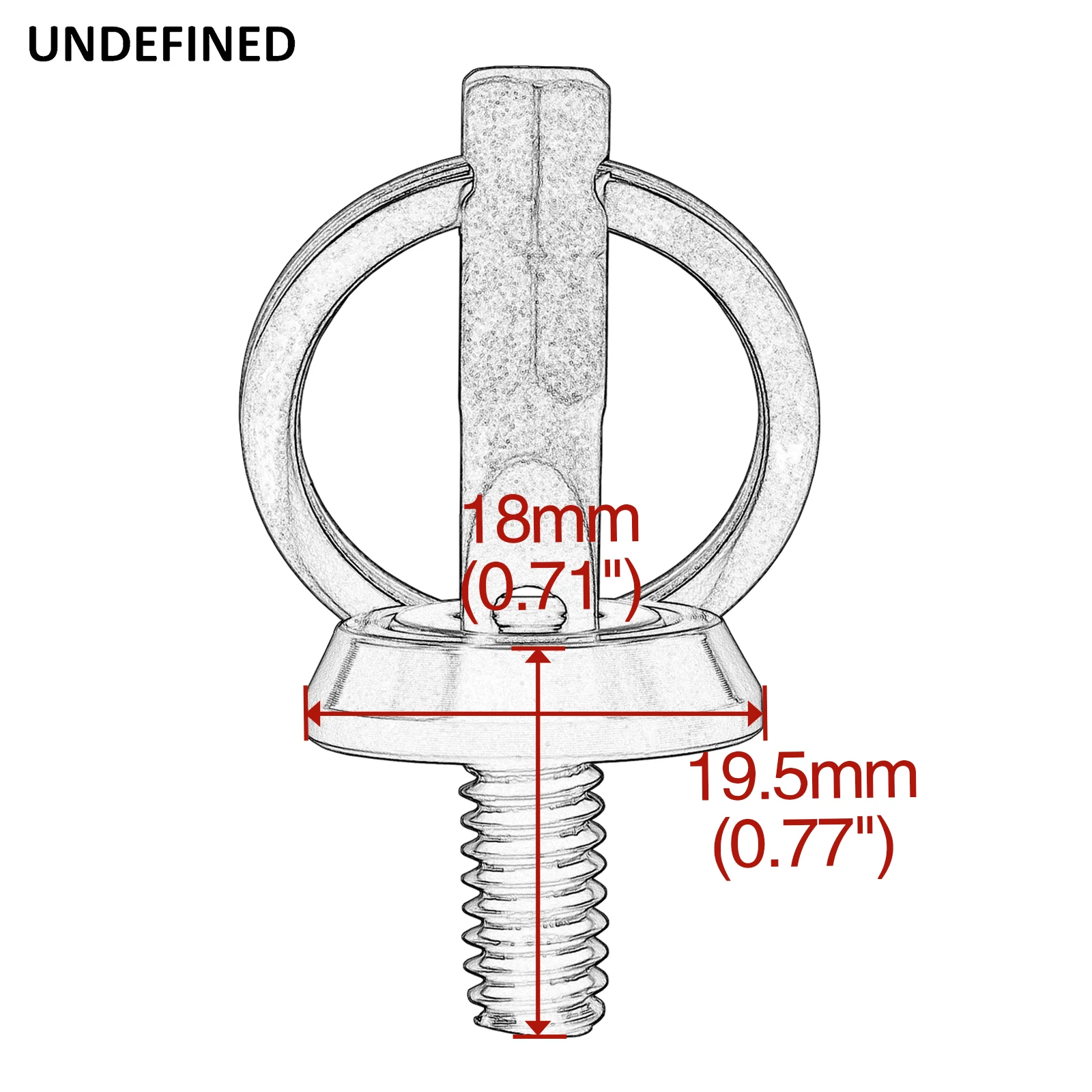 Motorcycle Seat Bolt Snake Eye Anti Theft Black CNC Ring for Harley Sportster XL Touring Road Street Glide Dyna Softail 1996-24