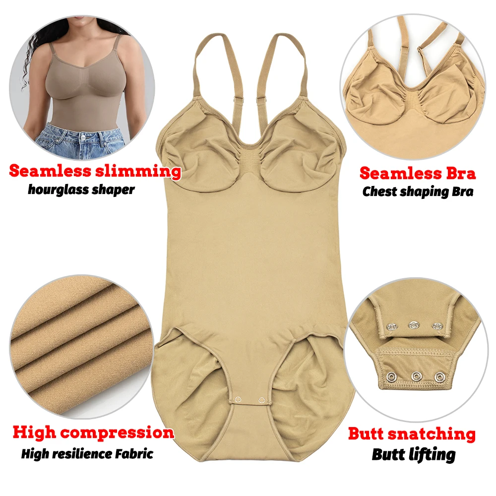 Bodysuit Shaper Underwear Slimming Shapewear Butt Lifter High Quality Tights Body Sculpting Sheath Woman Abdomen Slimming Girdle