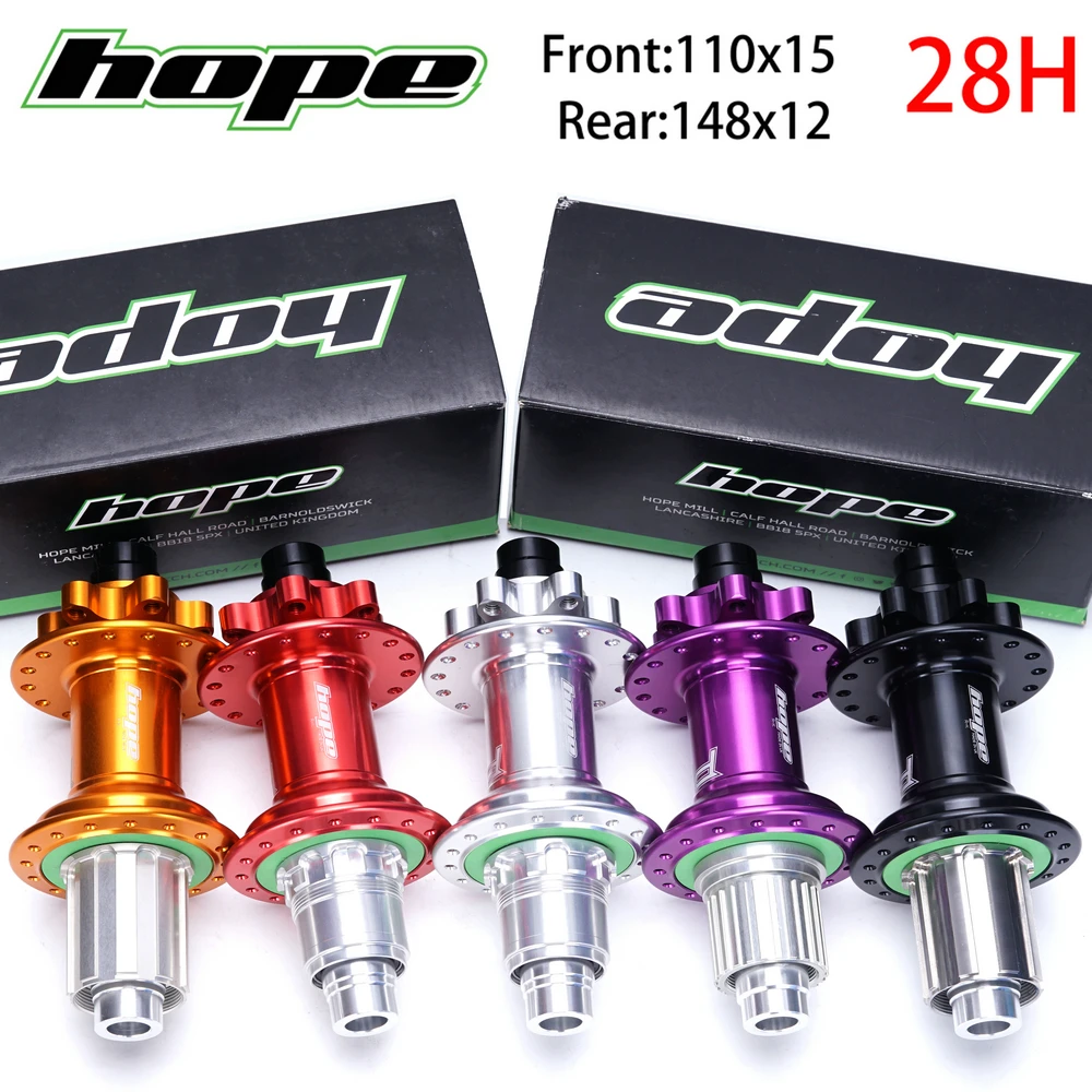 

HOPE Pro 4 Bicycle Hub 28 Holes Boost Sealed Bearing 6-bolt Disc Brake J-Bend MTB Hub For SHIMANO HG SRAM XD MS 110*15 148*12