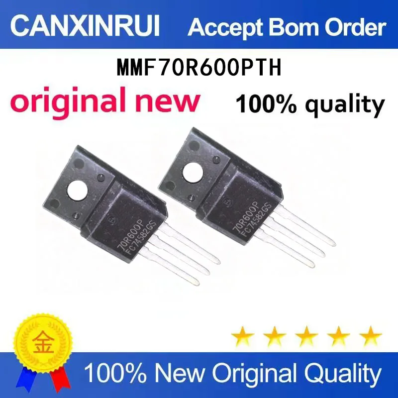(5-100 Pieces) MMF70R600PTH 70R600P N-channel Field Effect Transistor 70R900P TO-220F