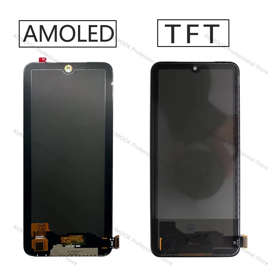 Pantalla nueva probada para Xiaomi Redmi Note 10S LCD con digitizador para Redmi Note 10 4G AMOLED M2101K7AG, pieza de repuesto 4