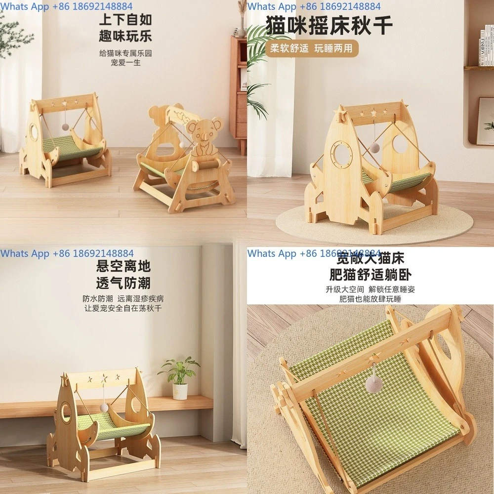 

Cat Hanging Hammock Sofa Lounge Bed Swing Cradle All Season Pet Cat and Dog Basket