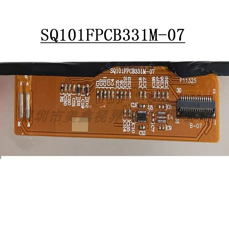 SQ101A-B4EI317-39R501 LCD module 10.1 inch 31pin New high quality SQ101FPCB331M-07 IPS digital Tablet Display Screen