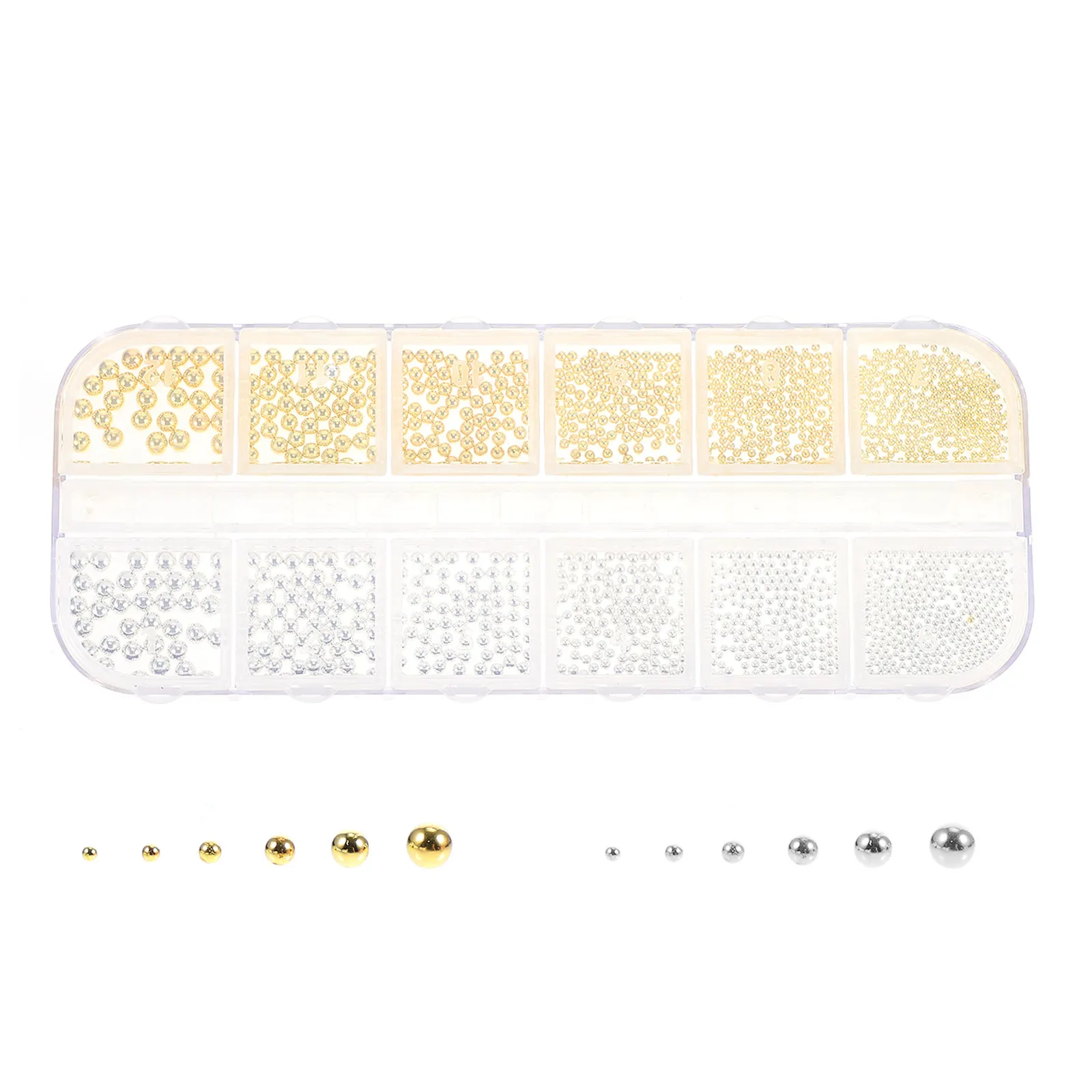 

Nail Studs Steel Ball Decorations Premium Material Durable Elegant Nail Art Manicure Jewelry DIY Accessories Water Drill nament