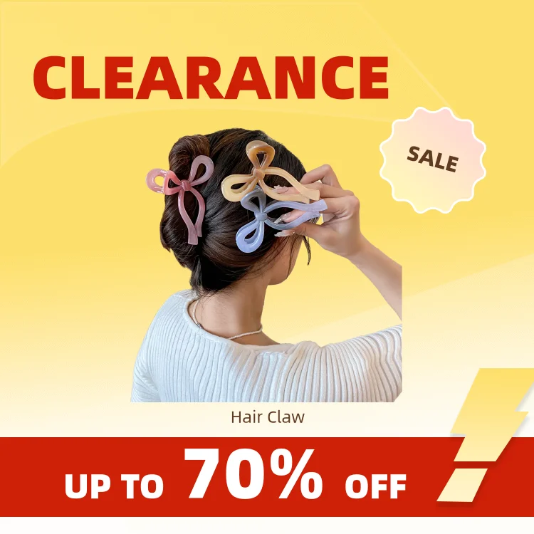 Clearance_Crab Hair Clips for Women Shark Jelly Clear Claw Clips Scissors Shape Clamp Barrette Hairpin Girls Hair Accessories_Co