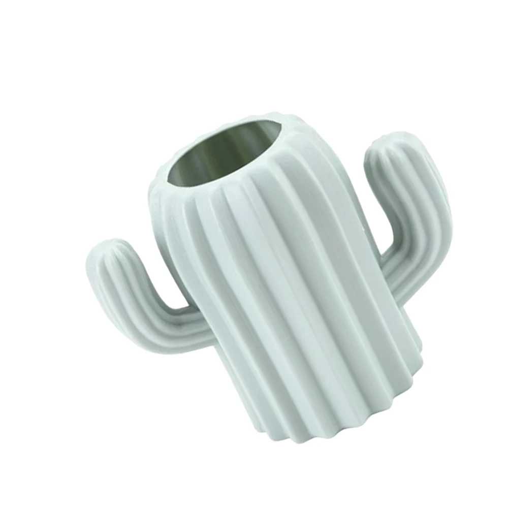 Cactus Storage Box Pencil Container Holder Cute for Desk Creative Green Student