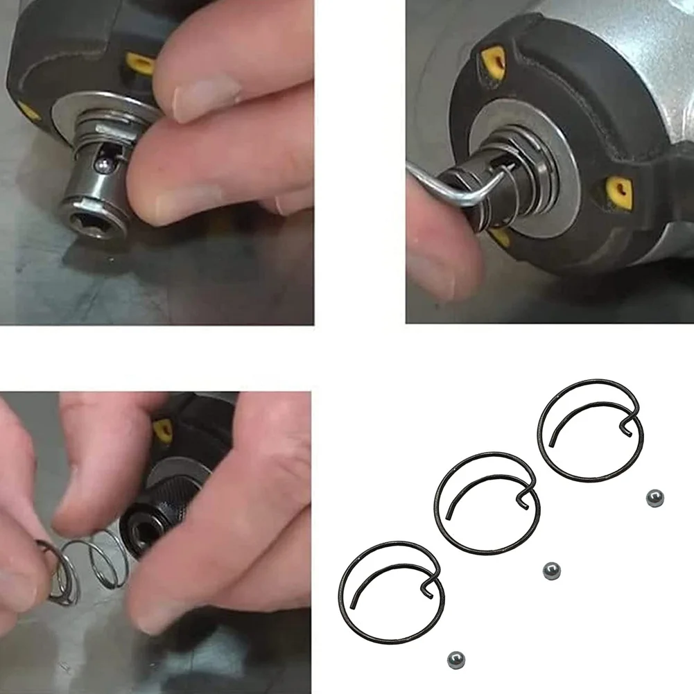 Imagem -03 - Spring Steel Spring Ball para Dewalt Reparação de Motoristas Drivers 20v N078434 N089668 Dcf885 Dcf886 Dcf887 Dcf836 Pcs