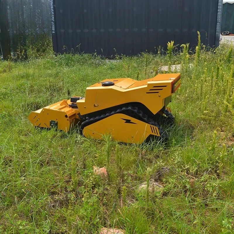 New Model Remote-controlled Lawn Mower, High-power Lawn Mower, Tracked Multi-functional Grass Cutter