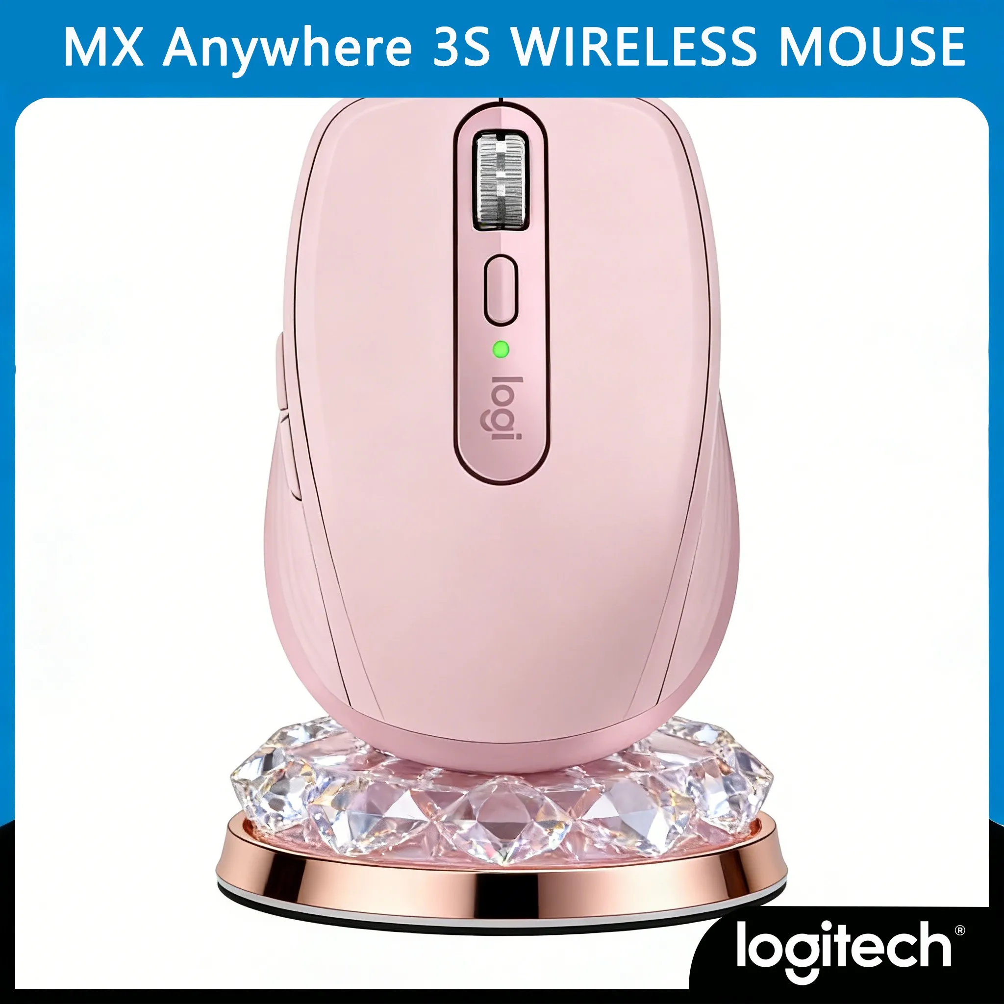 

MX Anywhere 3S Bluetooth USB Dual Mode Mouse Logi Flow Cross-Screen Control Mouse