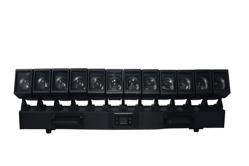 

2 шт. Водонепроницаемый светодиодный DMX с подвижной головкой, пиксельный зум-бар, 12x60 Вт, Rgbw, 4 в 1, светодиодный светильник с подвижной головкой, зум, сценический диско-светильник