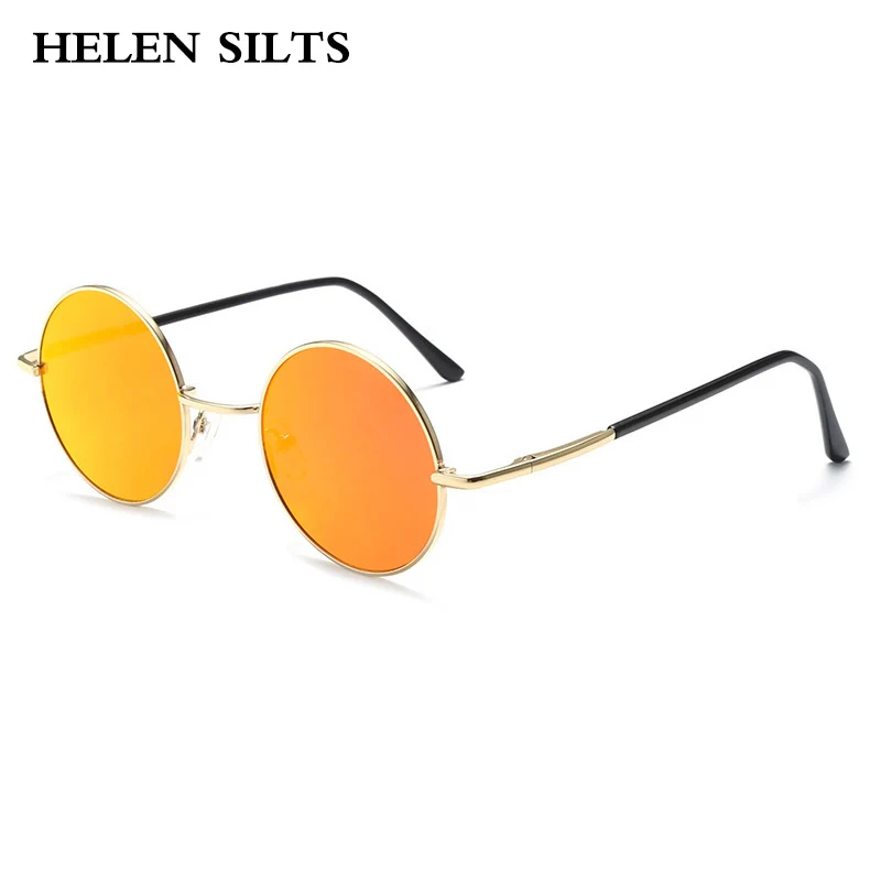 

Popular Fashion Metal Round Sunglasses Women Fashion Luxury Shades UV400 Men Punk Trending Sun Glasses