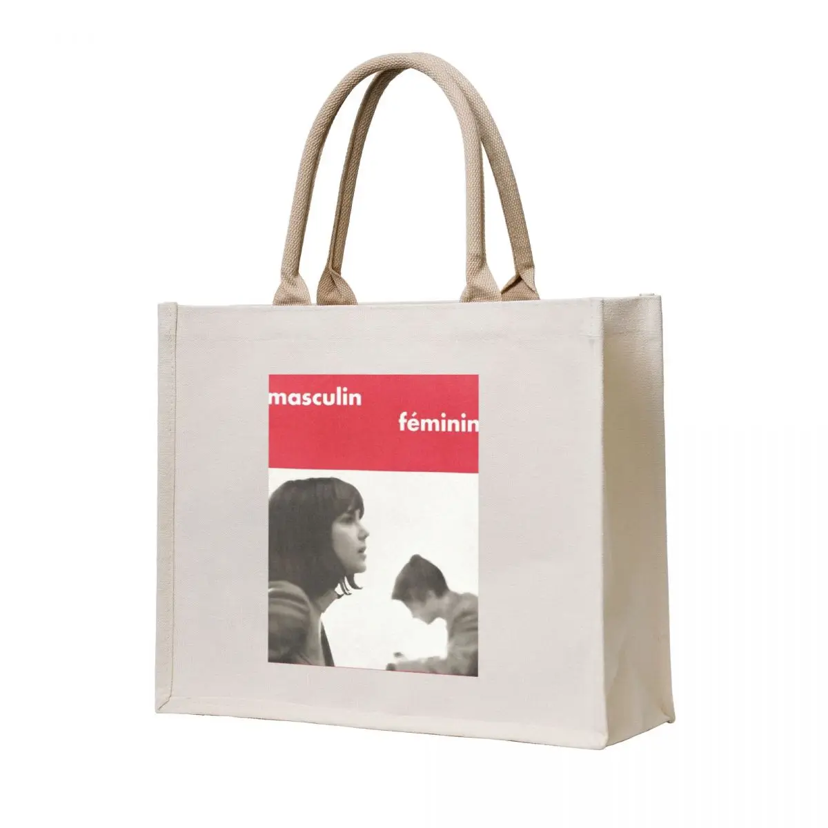 

Masculin Feminin Jean Luc Godard Tote Bag canvas tote bag Gift bag luxury women