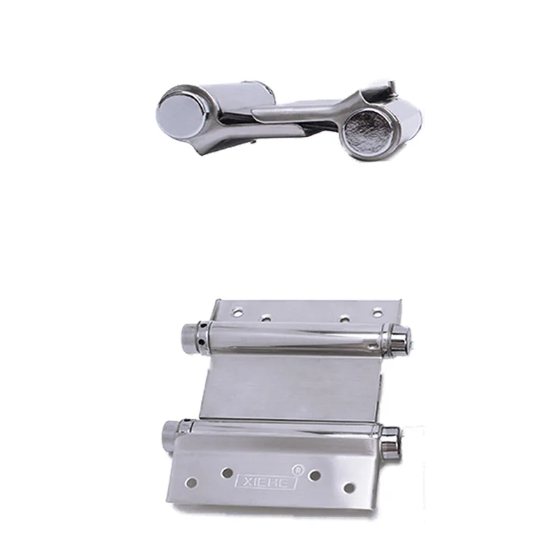 3 inch/4 inch  Stainless Steel Double Action Spring Hinge Adjustable Tension Saloon Cafe Door Swing Hings Door Tool 1pcs