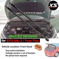 Hood Struts for BYD Yuan Plus Atto 3 2022-2025 (non-EU versions) Front Bonnet Piston Rods Gas Spring Lift Support Shock Dampers