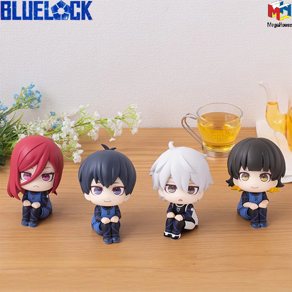 Figurki anime BLUE LOCK, lalki Isagi Yoichi, Nagi Seishiro, Bachira Meguru, Mikage Reo, figurki akcji, modele zabawek dla dzieci, prezent