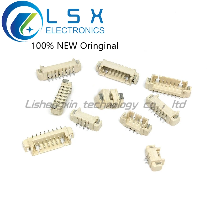 

New/10pcs Tied MX1.25 Horizontal Patch 1.25mm Pitch Vertical Horizontal SMD Socket 2P3P4P5P6P8P Original On stock