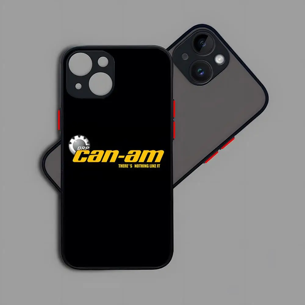 Can Am Can-am Team Phone Case Matte Transparent For 15 iPhone 12 11 13 Pro Max X XR XS 8 SE Mini Plus Luxury Silicone Back Cover