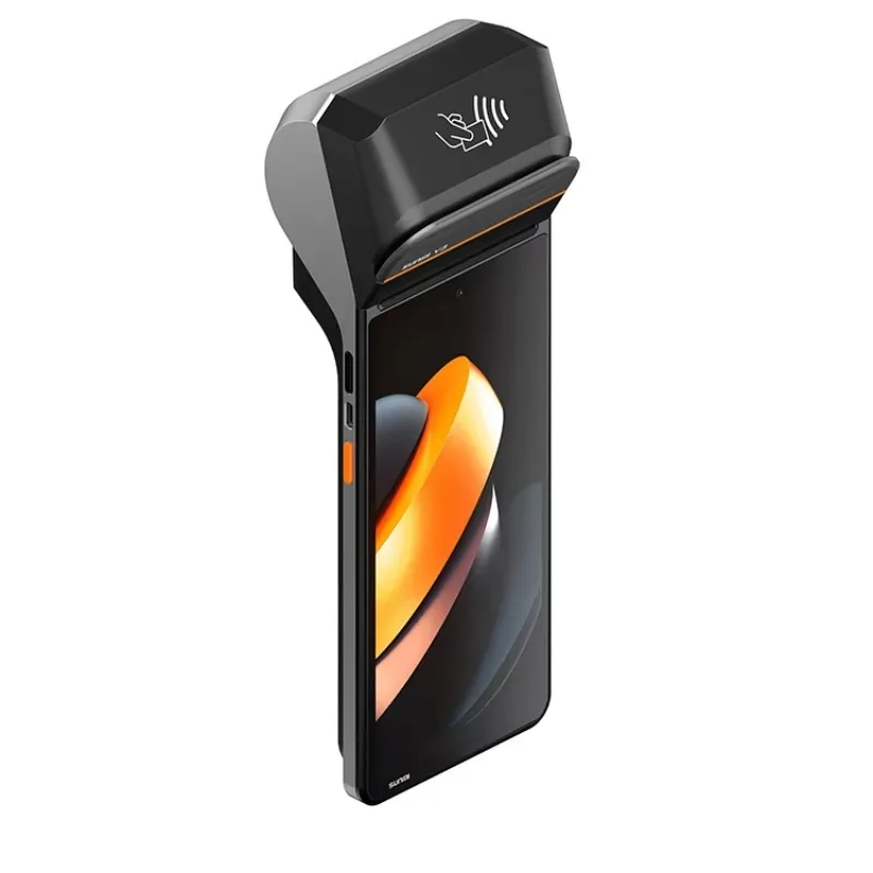 V3 6,75-дюймовый мобильный платежный терминал Android 13, портативный сканер QR-кода, грузовик для еды, малого бизнеса V3