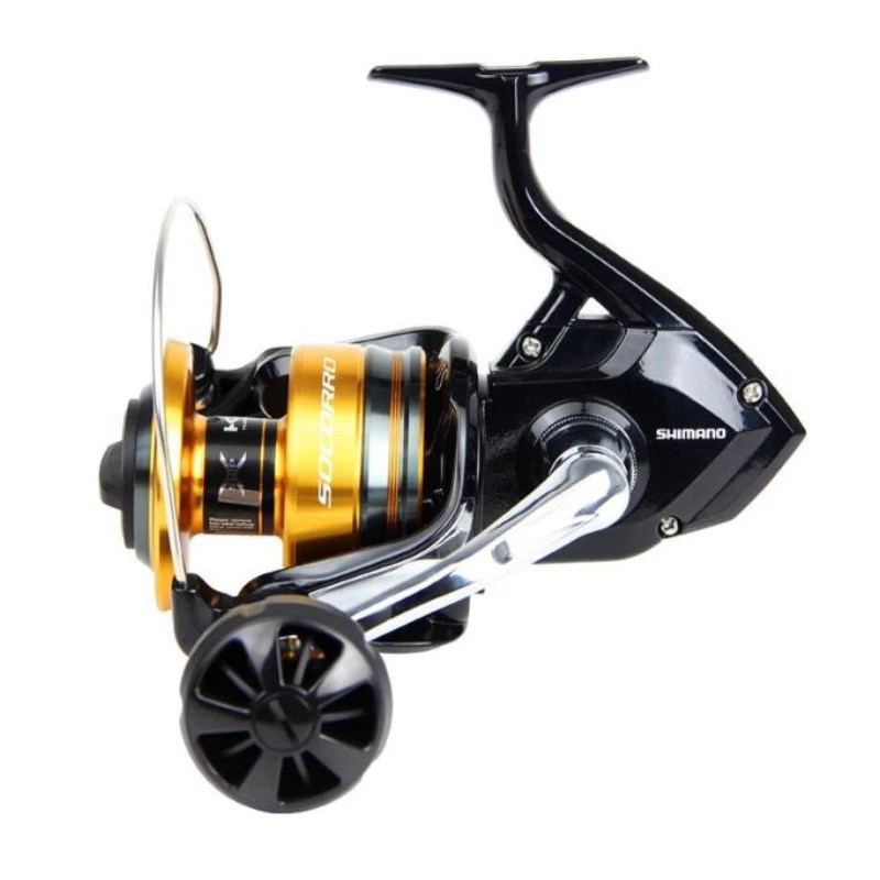 2016 SHIMANO SOCORRO SW 5000 6000 8000 10000 Big Sea Fishing Reel 4+1BB 4.9:1 X-Ship Saltwater Trolling Spinning Reel Fishing