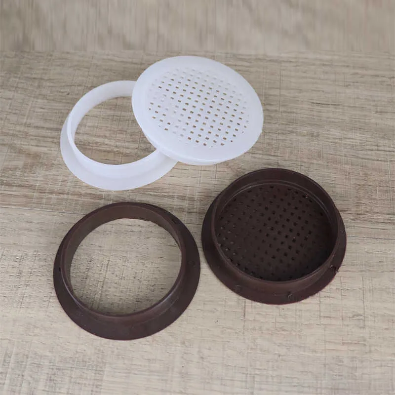 

1PCS Home Grommet Louver Wardrobe Accessories Shoe Cabinet Air Vent Decor Hole Ornaments Vents Cover Ventilator Grille