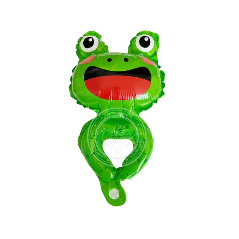 20pcs Cartoon Figure Animal Wrist Balloon Bear Rabbit Frog Fox Cartoon Balloons Happy Birthday Party Decorations Baby Shower view 4